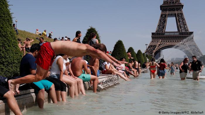 Ola de calor en Europa con temperaturas extremas