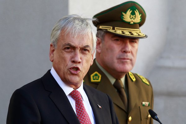 Piñera saca ley para que FFAA cuiden puntos críticos