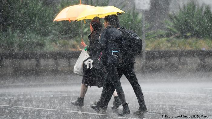 Lluvia y granizo azotan Australia tras meses de incendios