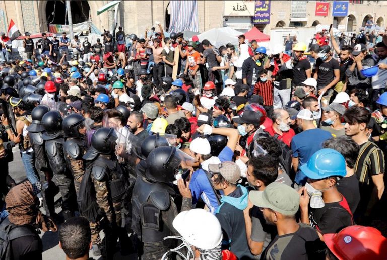 Ocho manifestantes murieron en enfrentamientos en Iraq