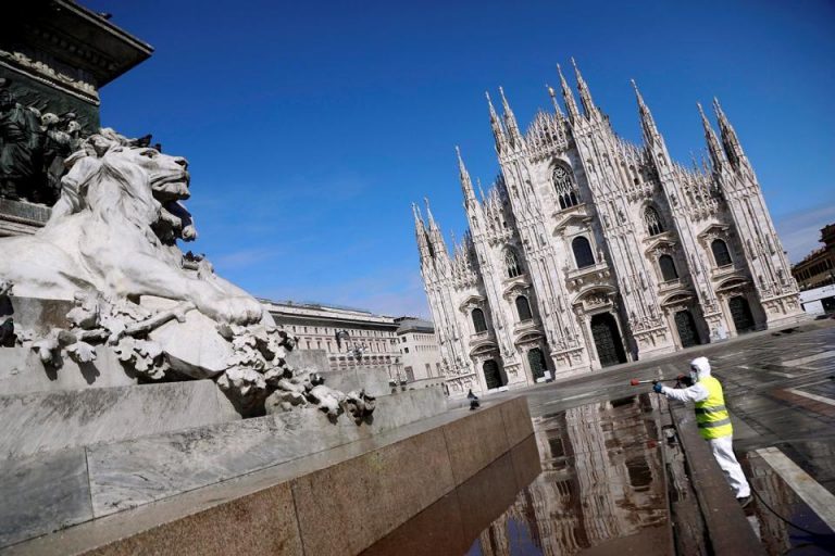 Italia supera los 20.000 muertos y no relaja el confinamiento