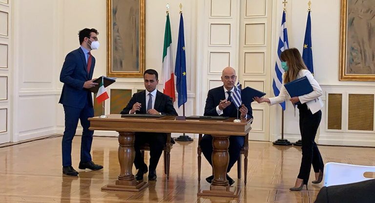 Grecia e Italia: acuerdo histórico sobre zona económica exclusiva