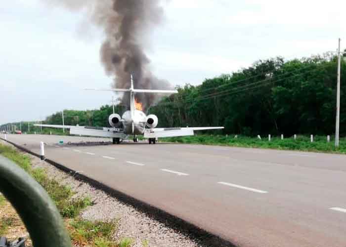 México intercepta avión con 400 kilos de cocaína