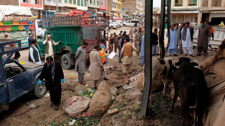 Un atentado en Pakistán deja seis personas muertas