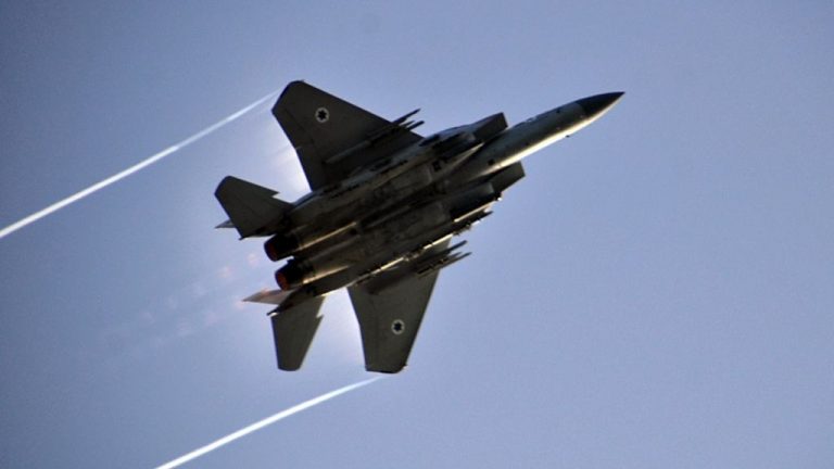 La Fuerza Aérea israelí ataca objetivos al sur de Siria