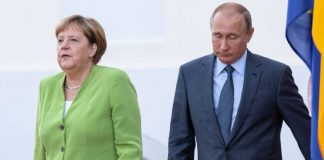 Putin y Merkel