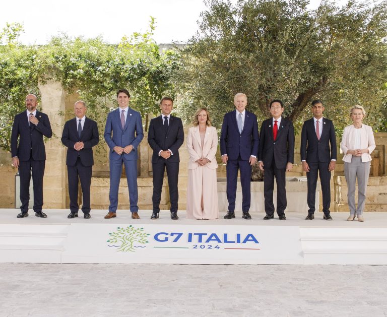 G7 aborda tensiones comerciales con China y la IA