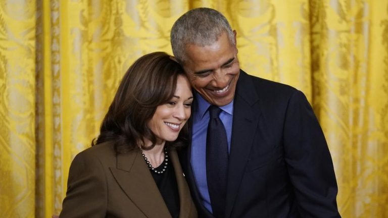 Los Obama le dan el espaldarazo a Kamala Harris