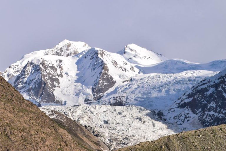 Los glaciares desaparecen en una Asia Central