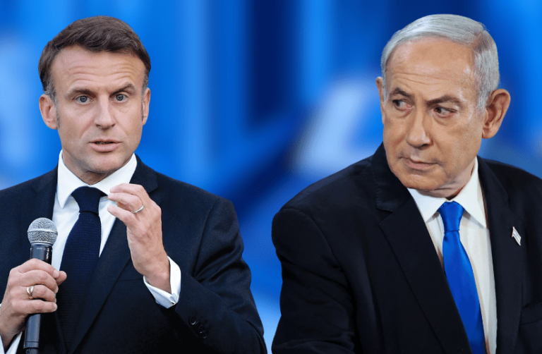 Macron confirma a Netanyahu respaldo de Francia a FINUL