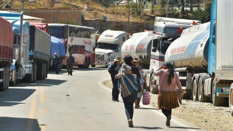 Bolivia perdió US$ 70,6 millones por bloqueos