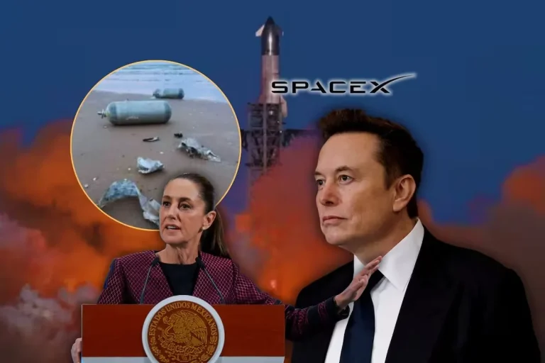 México investiga a SpaceX por restos de cohete caídos en playas protegidas