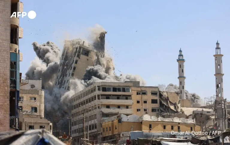 Israel afirma “Gaza está ardiendo” mientras lanza ofensiva terrestre