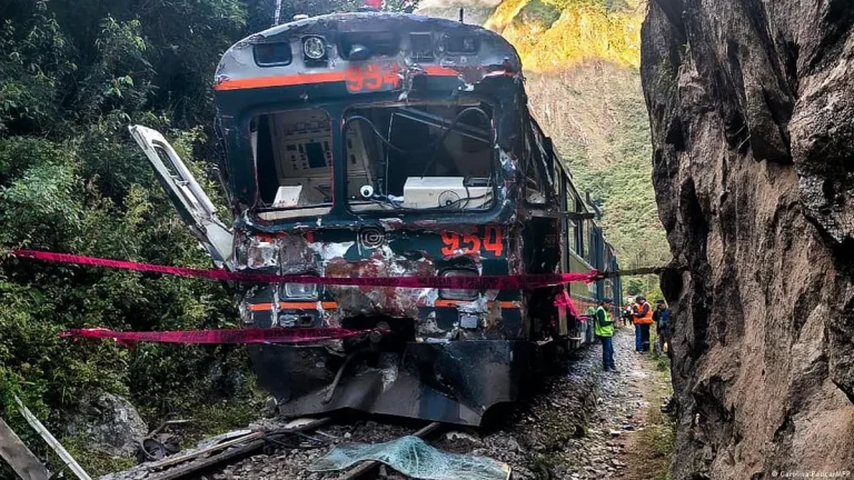 Accidente en Machu Picchu deja un muerto y unos 40 heridos