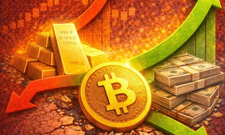 Cripto se queda fuera de la jugada macro mientras el retail se vuelca al oro y las acciones