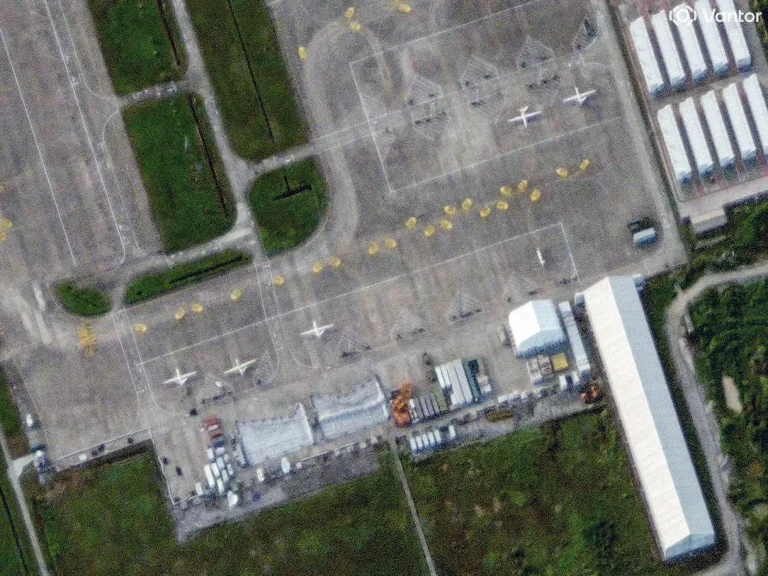 Cómo China está ocultando vuelos de drones en un posible ensayo sobre Taiwán